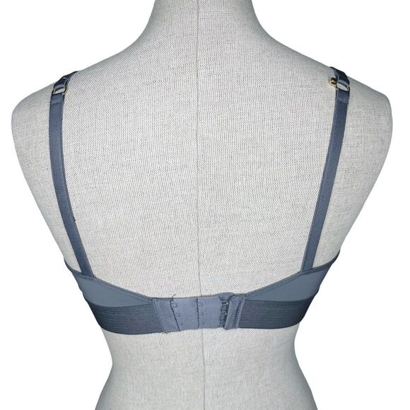 LIVELY The Spacer T-Shirt Bra sz 34C Set of TWO * Gray Black Wireless No Wire - Picture 4 of 15